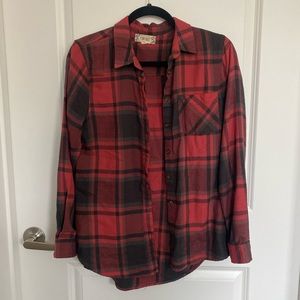 Cozy Red Cotton Flannel